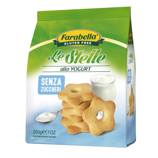 Le Stelle allo Yogurt ohne Zucker Farabella